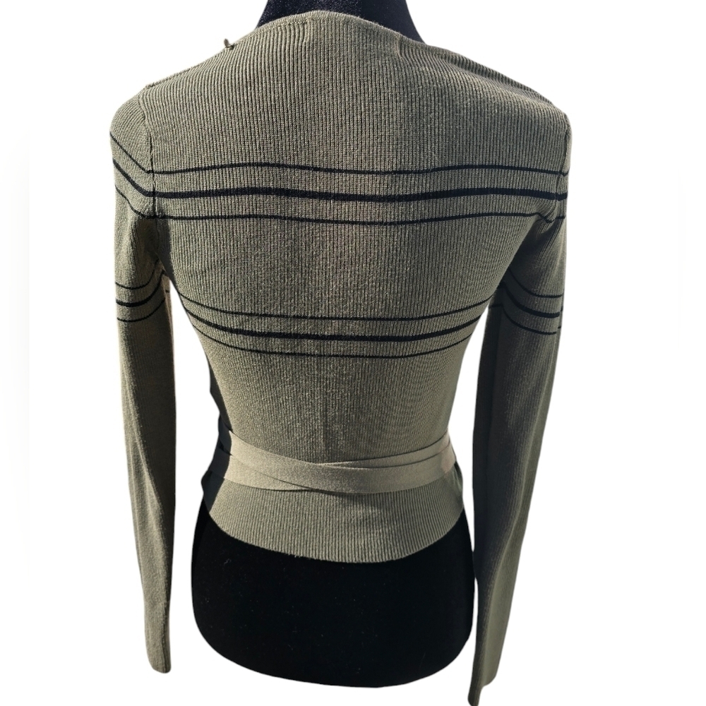 Zara crop green sweater size S - Picture 4 of 10